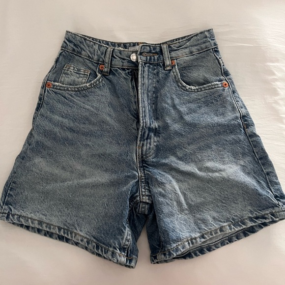 Zara long jean shorts - Picture 1 of 3